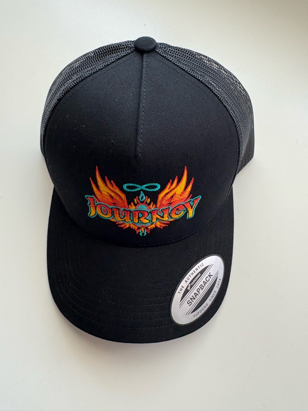 Official Journey Hat + Size Small Shirt Bundle